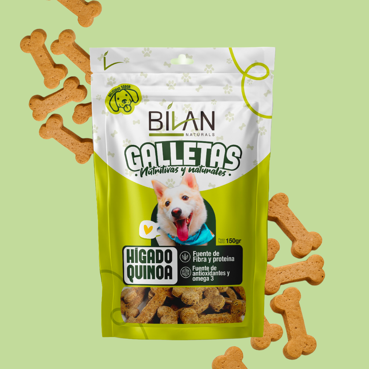 Liver and Quinoa Biscuits / BILAN